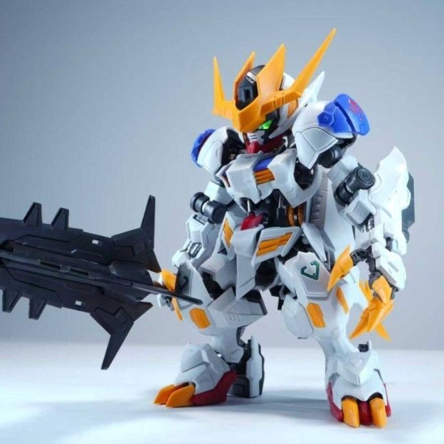 海外製】バエル バルバトス似 形態切替可 MGSD相当 発光 組立式