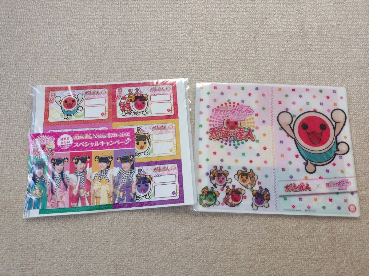 太鼓の達人 ももいろクローバーZ 名刺入れ カードホルダー 2個セット