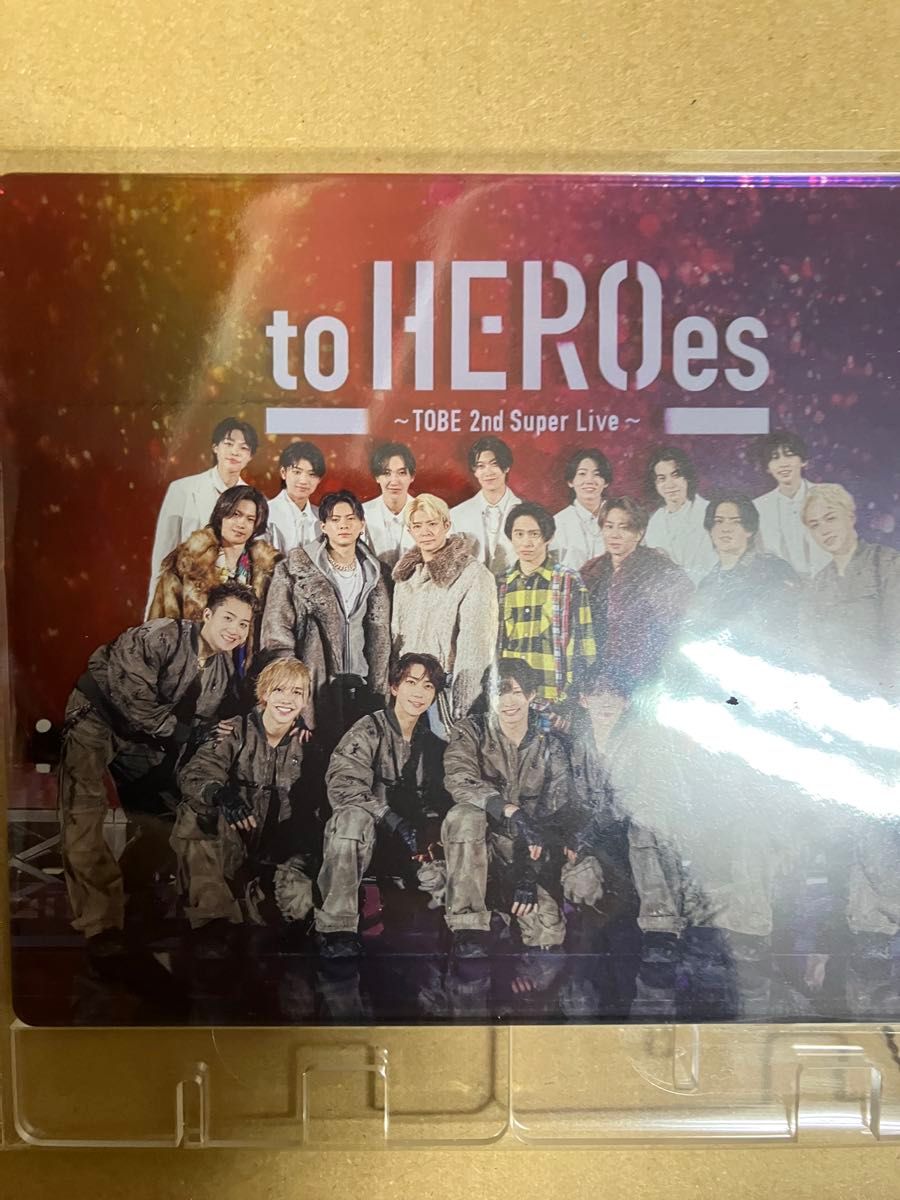 2形態まとめ買い特典のみ to HEROes 〜TOBE 2nd Super Live〜」購入前