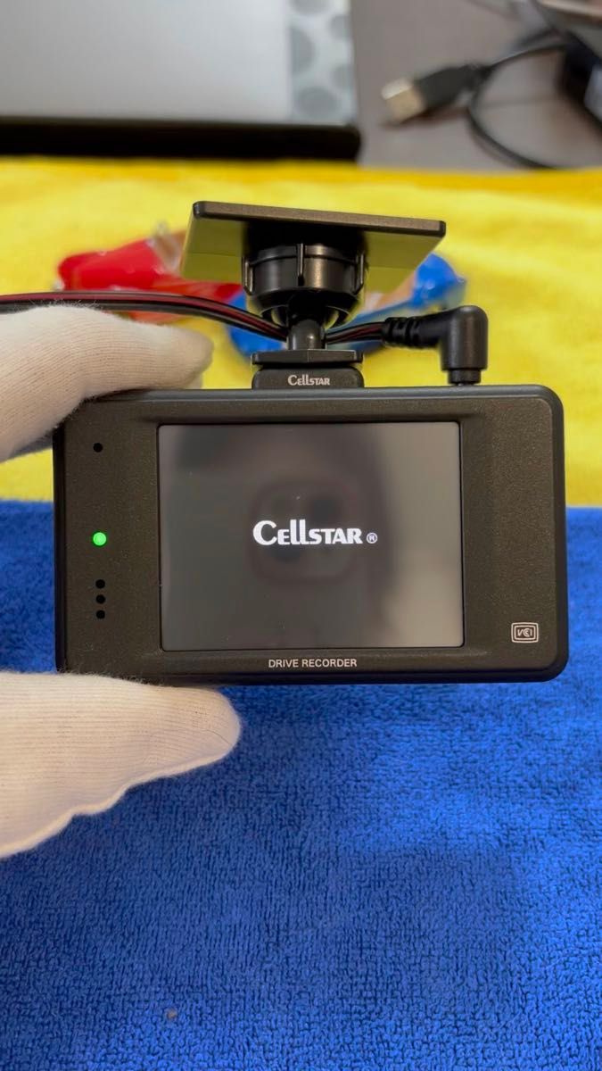 cellstar セルスター TZ-D205W 前後2カメラ ドラレコ ドライブ