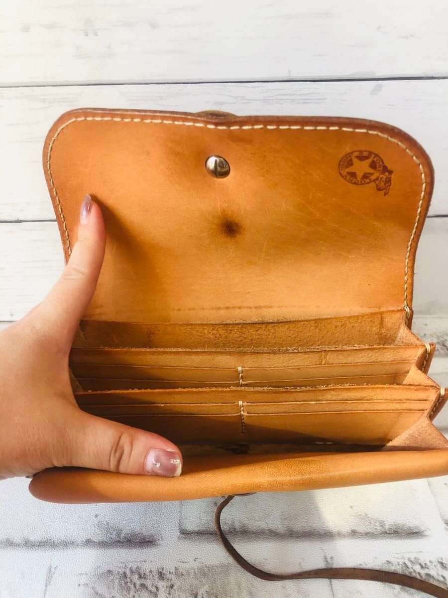 LUCKY JOHN ラッキージョン 長財布 財布 革財布 ロングウォレット 長