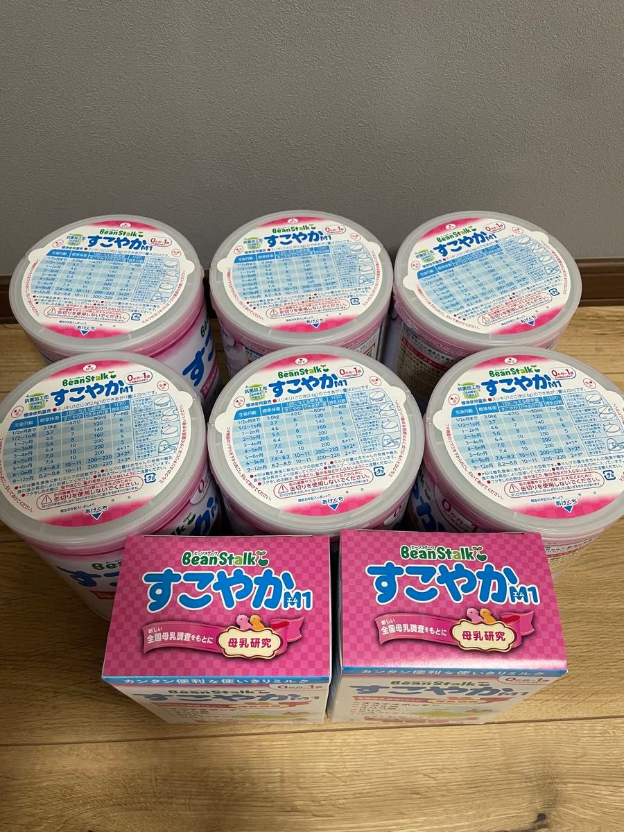 すこやかM1 粉ミルク 6缶セット｜Yahoo!フリマ（旧PayPayフリマ）