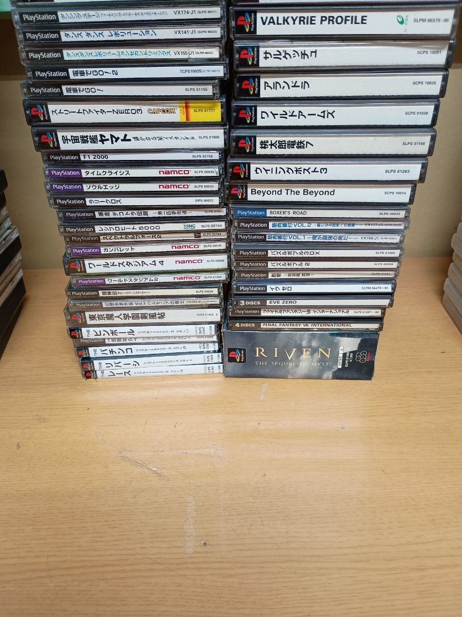 まとめ売り】PS1 PS3 Wii セガサターン ゲームソフト 163枚 約23kg