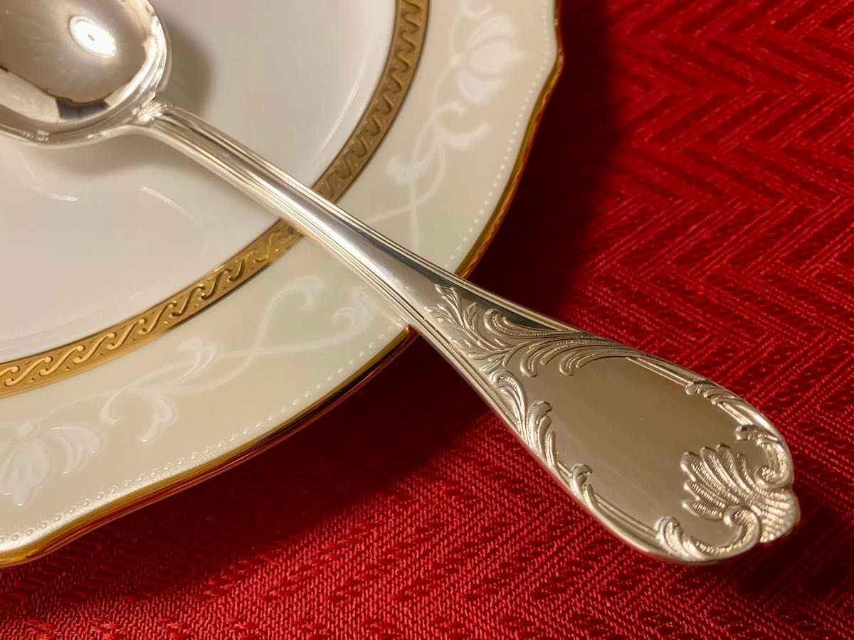 やっぱりマルリー 美品】クリストフル マルリー スタンダードスプーン