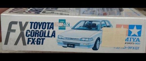 希少・未組立品】トヨタ カローラ FX-GT プラモデル 1/24｜Yahoo