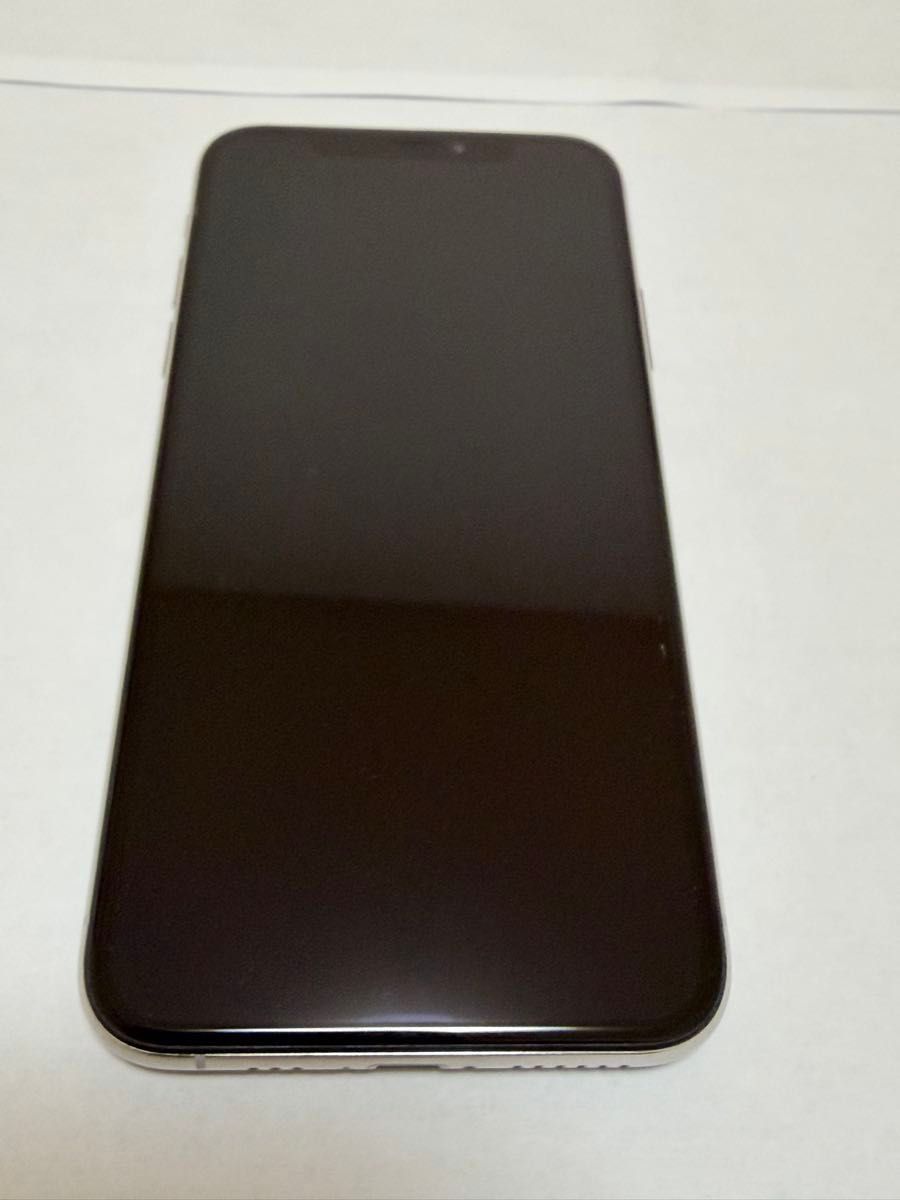 iPhone XS 256GB シルバー SIMフリー 本体 ガラスフィルム､元箱､新品未