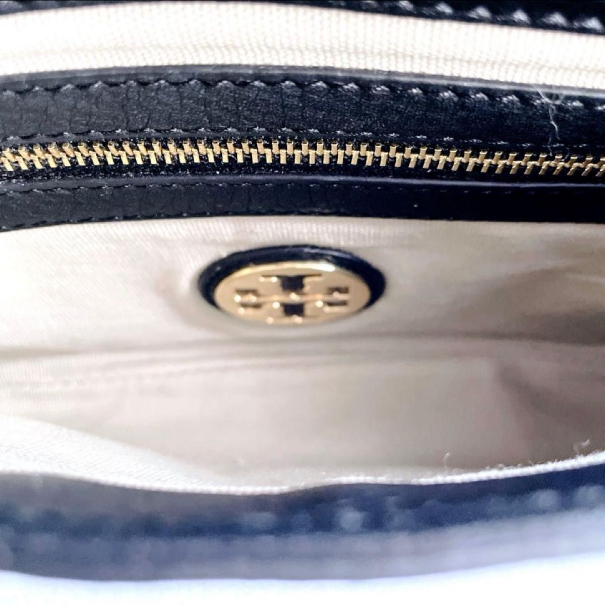 トリーバーチ レザー チェーンショルダー バッグ クラッチバッグ 2way