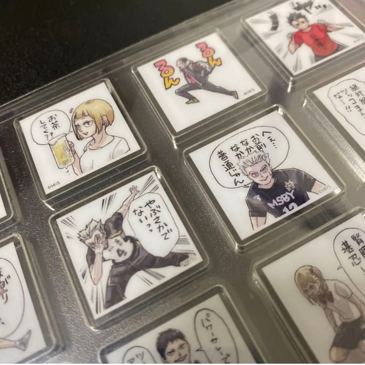 ハイキュー アクリルタイル ジャンプGIGA 応募者全員サービス 20種