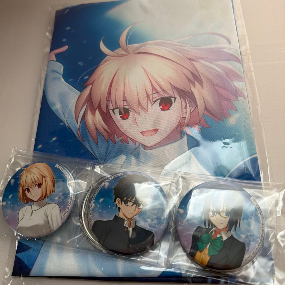 月姫 TYPE-MOON 特典 缶バッジ 布ポスター グッズ セット｜Yahoo