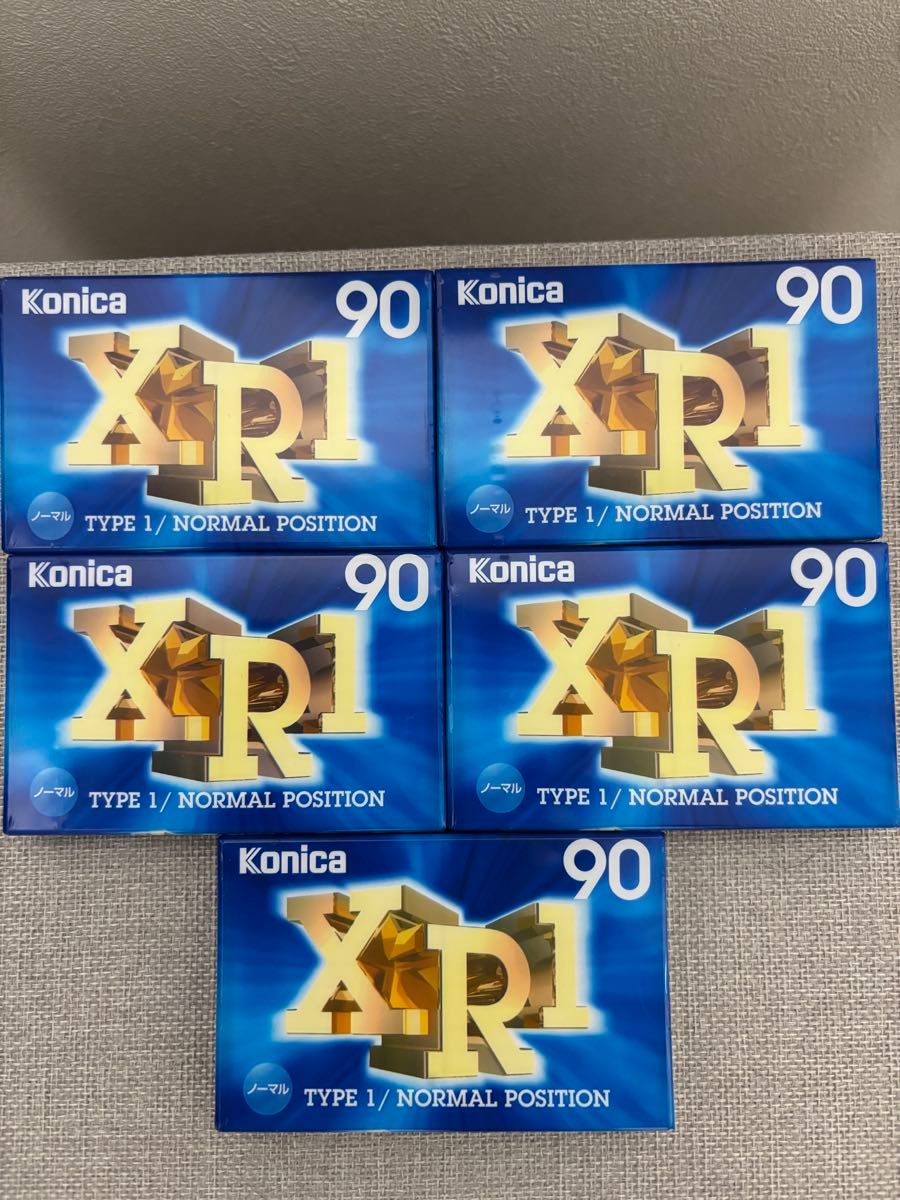 Konica XR1 90 TYPE 1 カセットテープ 5本セット｜Yahoo!フリマ（旧