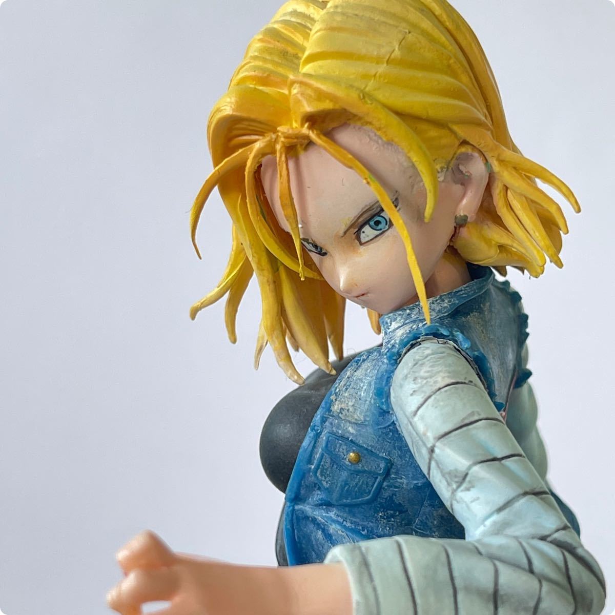 リペイント &改造品ドラゴンボールフィギュア 人造人間18号一番くじ