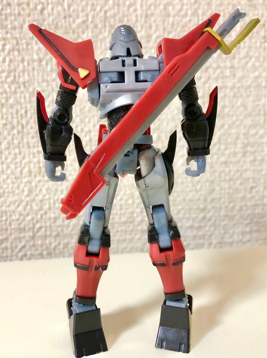 スーパーミニプラ 忍者戦士 飛影 黒獅子 鳳雷鷹 三体セット 組立済