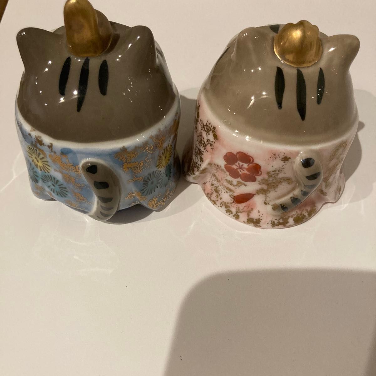 波佐見焼 猫の雛人形2個セット 招き猫 ひな祭り｜Yahoo!フリマ（旧
