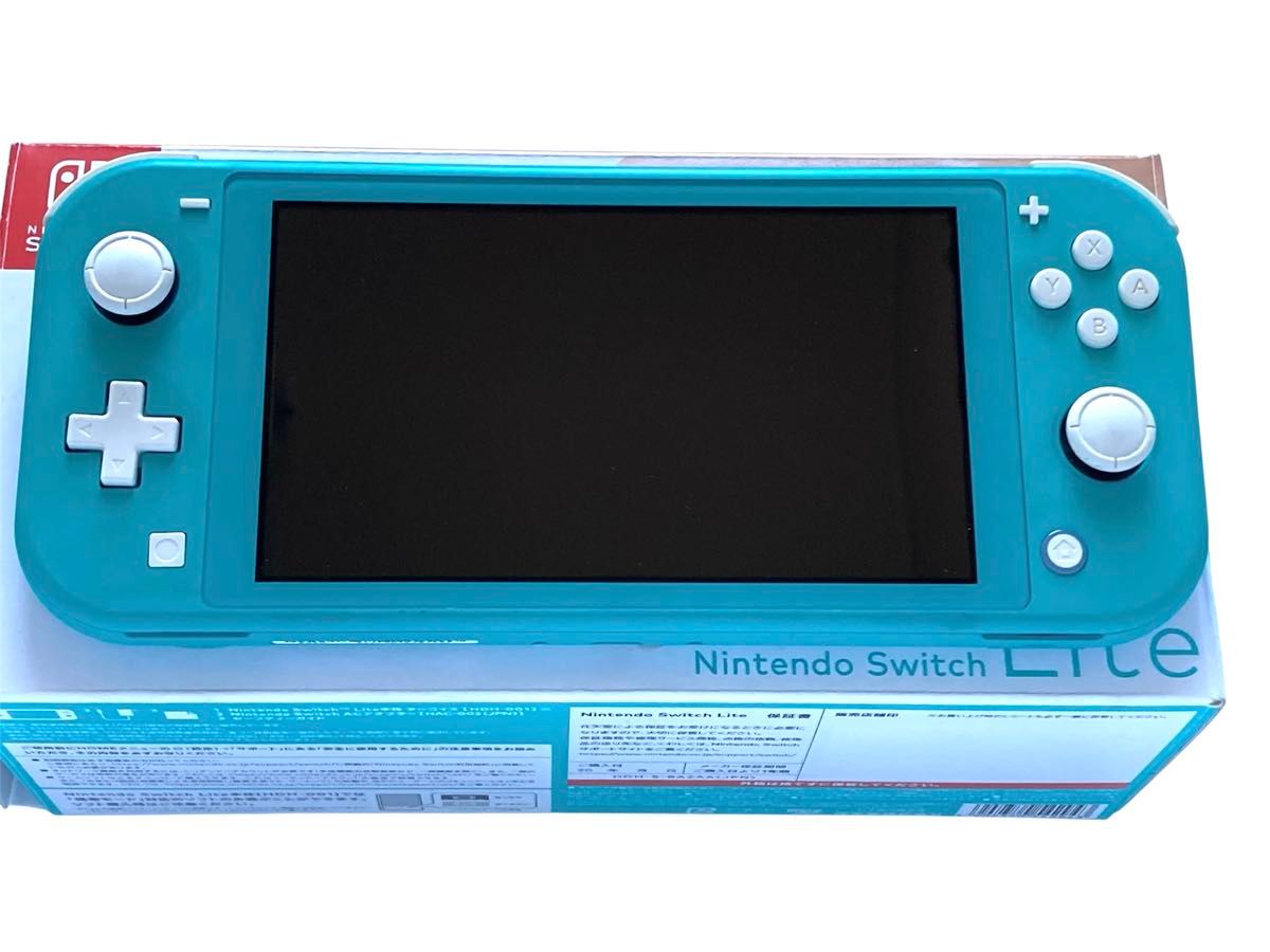 Nintendo Switch Lite 本体(ターコイズ)動作品ニンテンドースイッチ