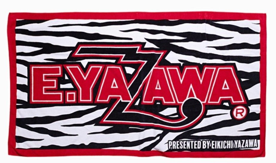 新品/未開封品 矢沢永吉 スペシャルビーチタオル ロゴ ゼブラ｜Yahoo
