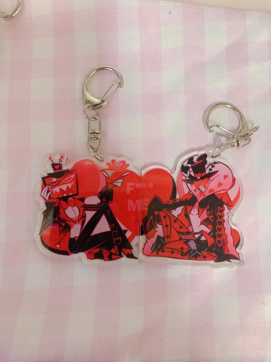 ハズビンホテル アクリルキーホルダー VOX ヴァレンティノ セット