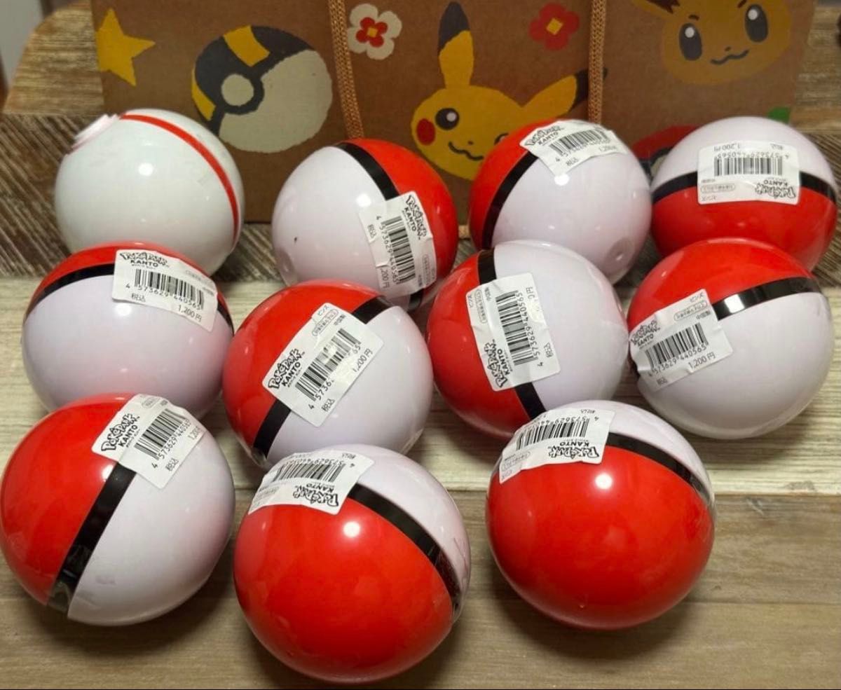 ポケパークカントー限定】ピンバッジ10点セット＋プレミアボール