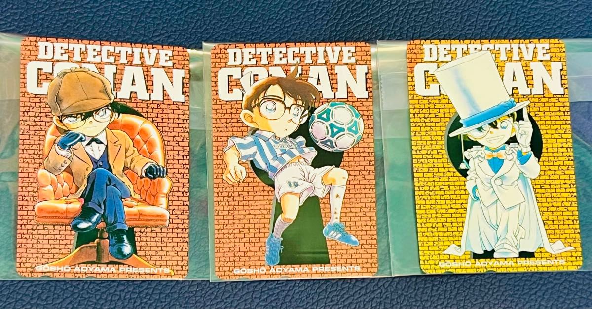 抽プレ 非売品 名探偵コナン 少年サンデー テレカ 3種セット 2002年
