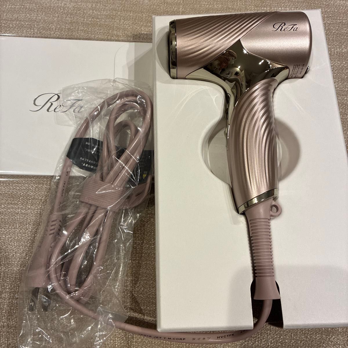 ReFa BEAUTECH DRYER SE シャンパンゴールド 試用のみリファ ReFa