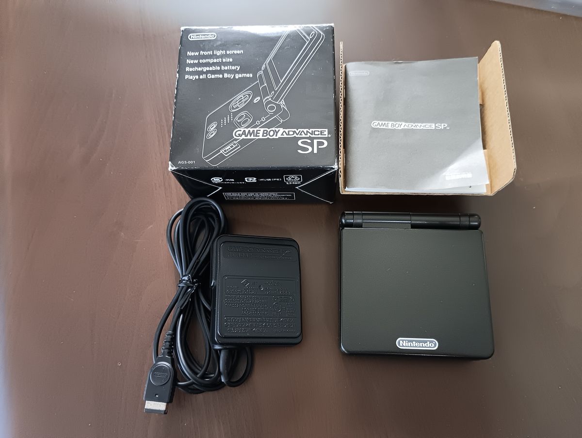 箱付 ゲームボーイアドバンスSP オニキスブラック(中古品)｜Yahoo