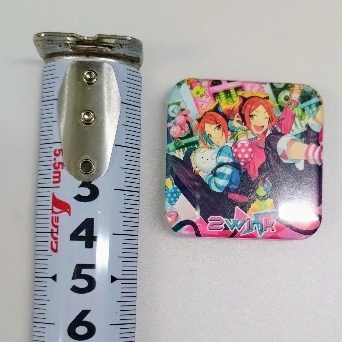 あんさんぶるスターズ 2wink 葵ひなた 葵ゆうた スクエア缶バッジ