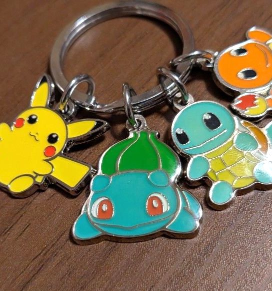 激レア】ポケモンセンター限定 ポケドール POKDOLL 4連キーホルダー