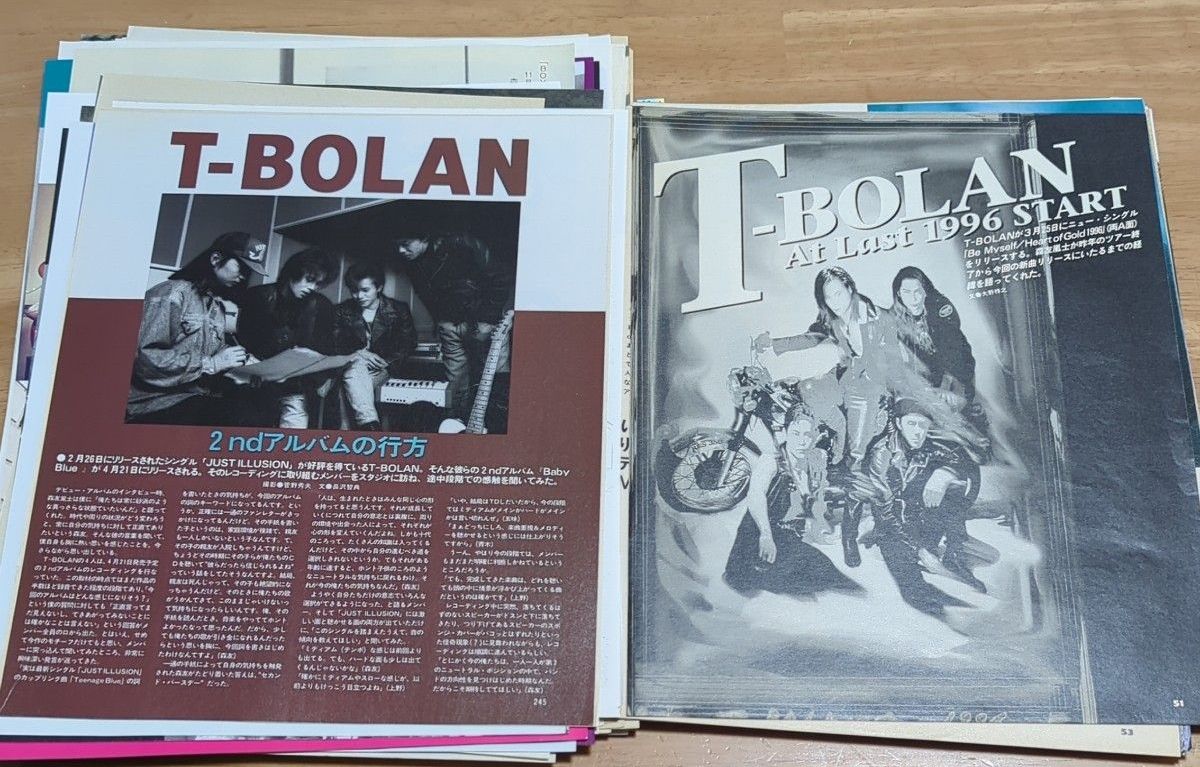 T-BOLAN / 森友嵐士 古本 雑誌 切り抜き 100枚位｜Yahoo!フリマ（旧