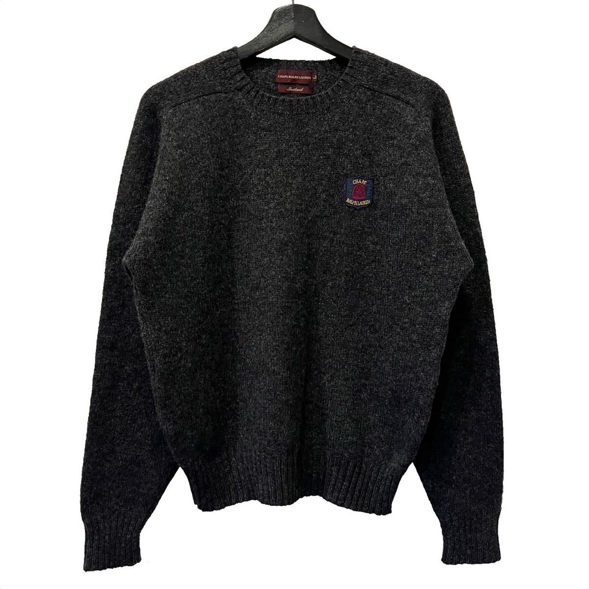 90s CHAPS RALPH LAUREN シェットランドウールニット名作｜Yahoo