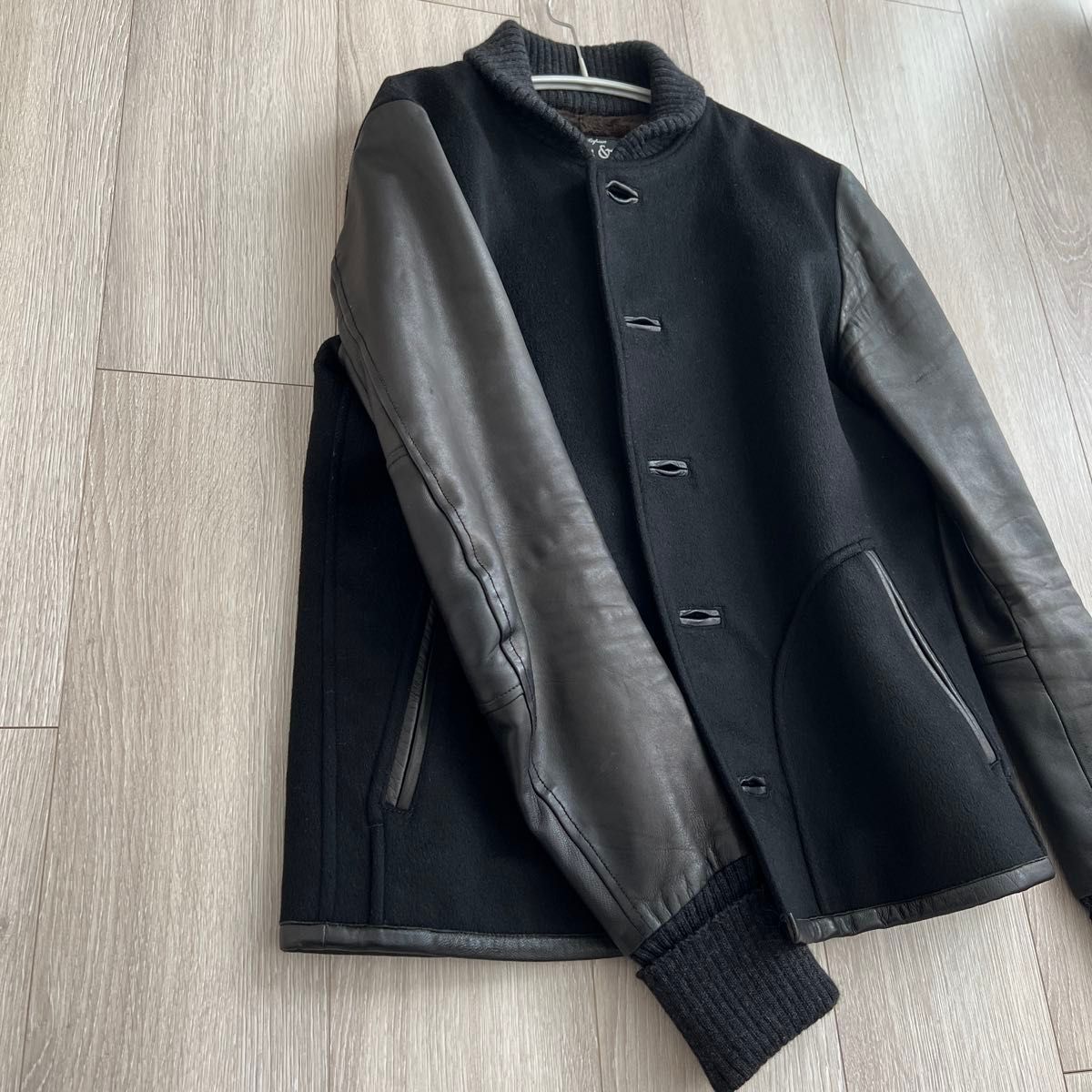 希少サイズ Slow Gunスロウガン ラムレザースタジャン キムタク 羊革