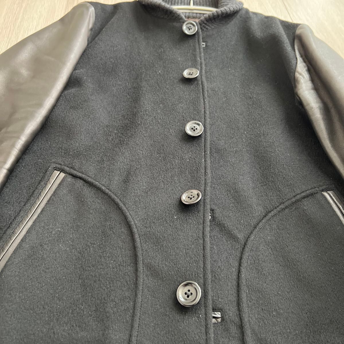 希少サイズ Slow Gunスロウガン ラムレザースタジャン キムタク 羊革