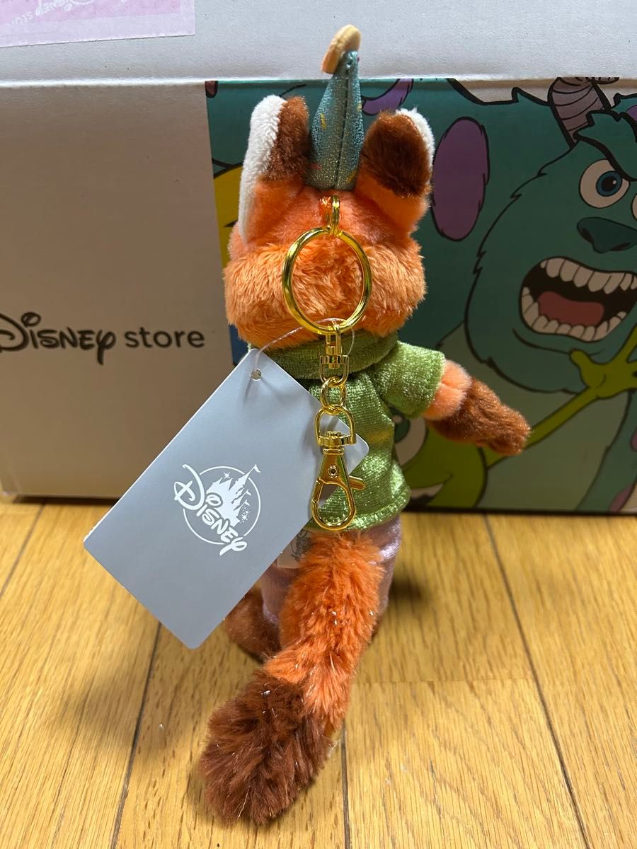 新品タグ付】ズートピア ぬいぐるみキーホルダー・キーチェーン ニック