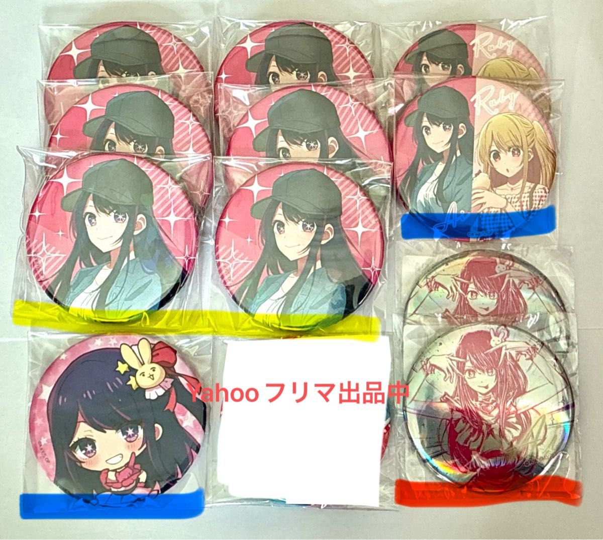 推しの子 星野アイ ホログラム缶バッジ おでかけver TSUTAYA ツタヤ