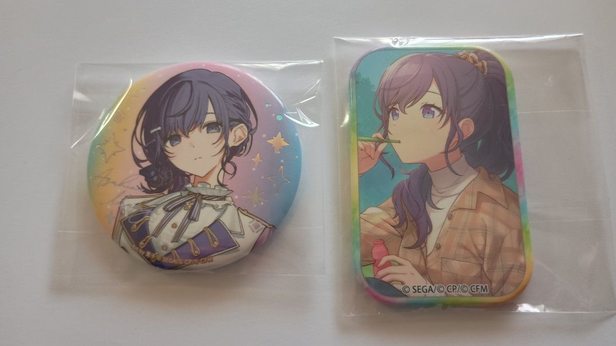 プロセカ 朝比奈まふゆ 缶バッジ スクエア缶バッジセット｜Yahoo