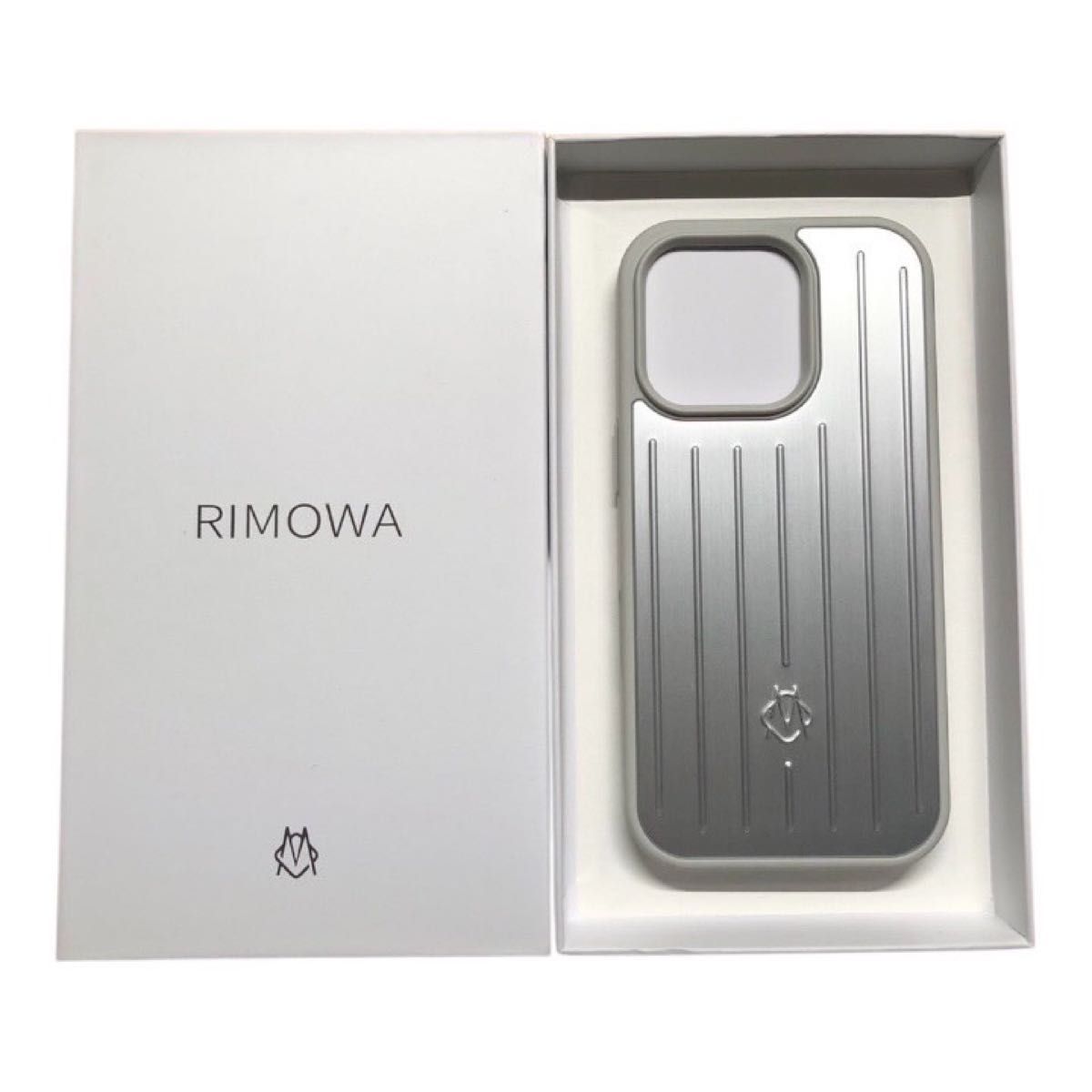 RIMOWA iPhone16 pro ケース シルバー ストライプ Rimowa Iphone Case