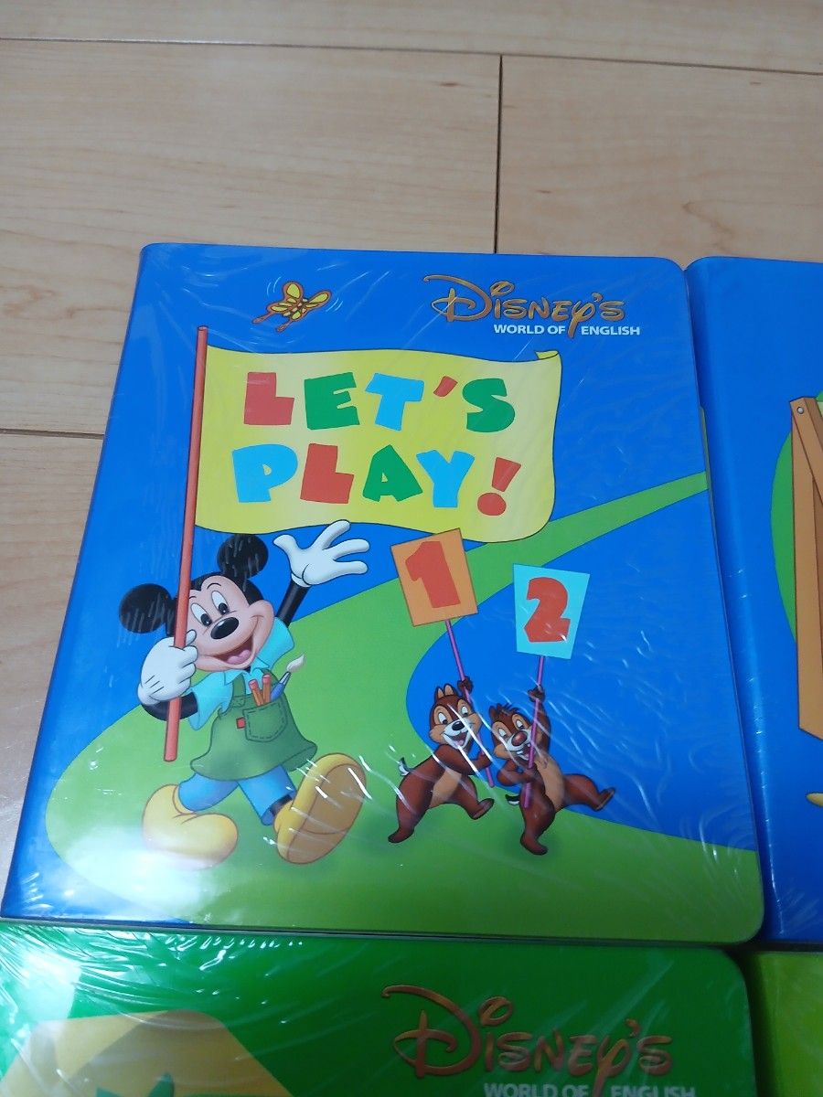 新品 未開封 レッツプレイ DVD ディズニー英語システム 全8巻 Let's
