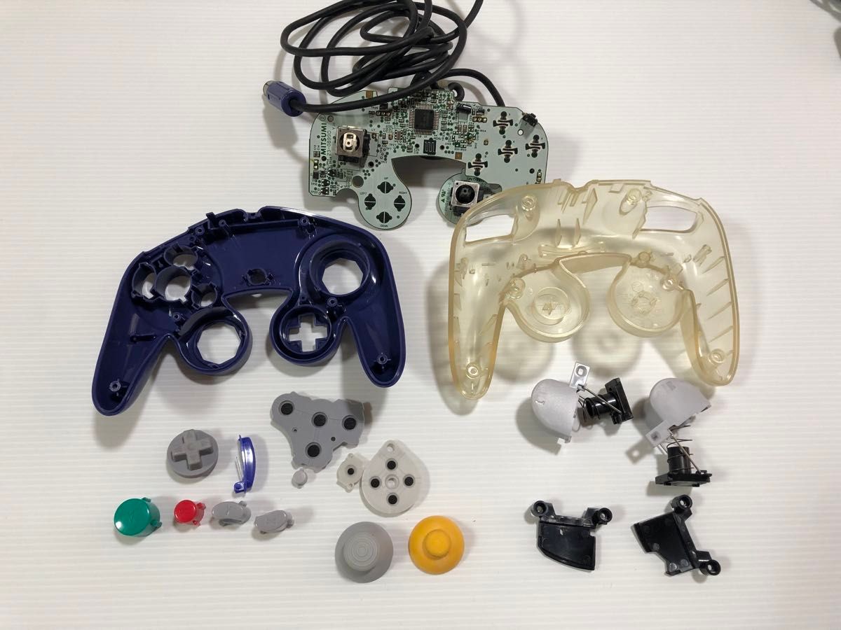 NINTENDO ゲームキューブ コントローラー バイオレット&クリア