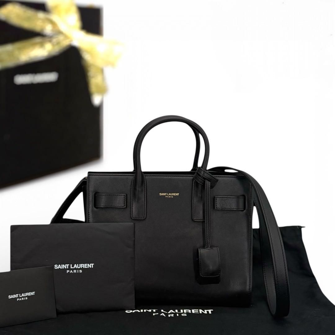 超極美品 サンローラン サックドジュール ナノ ハンドバッグ
