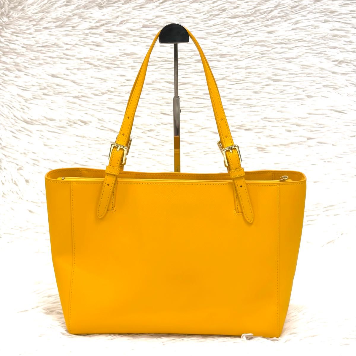 美品】トリーバーチ TORY BURCH バッグ トートバッグ イエロー｜Yahoo
