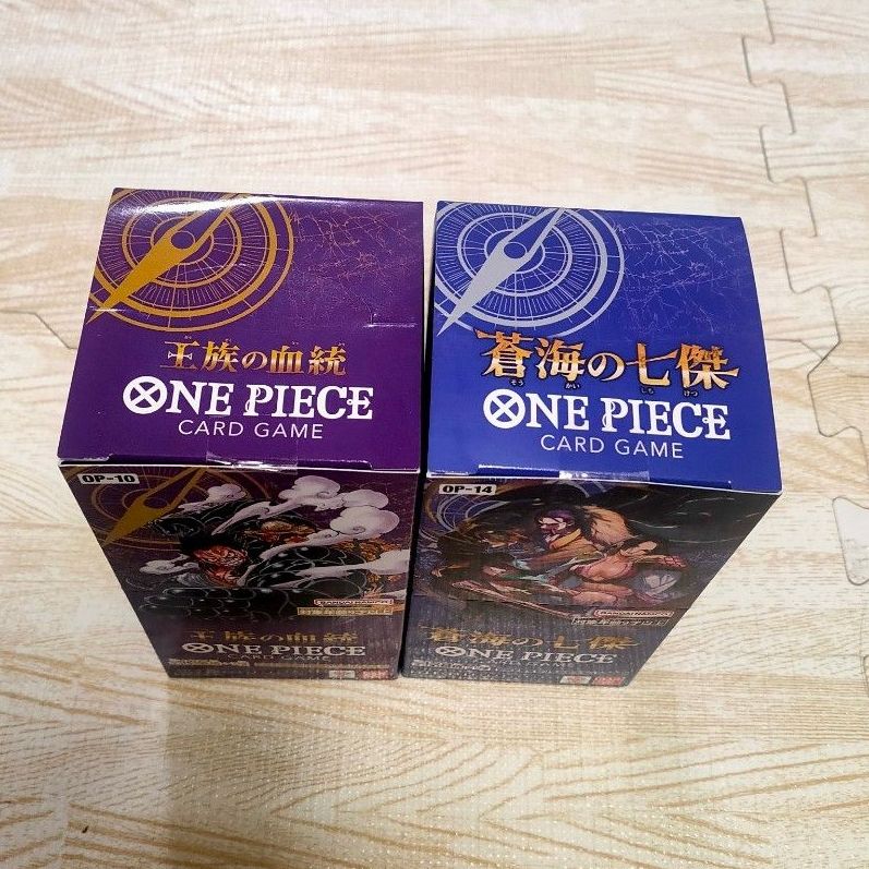 新品 未開封 テープ付き】 ワンピースカードゲーム 蒼海の七傑 王族の