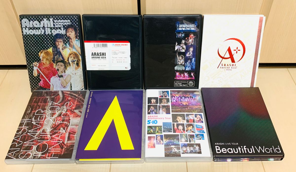 通常盤 & 初回盤】嵐 ARASHI ライブ DVD まとめ売り 15枚 セット