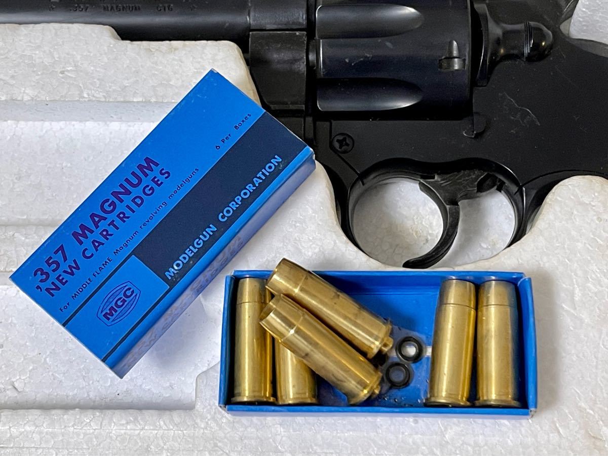 未発火 MGC コルト ローマン MKIII 4inch 357 マグナム COLT LAWMAN