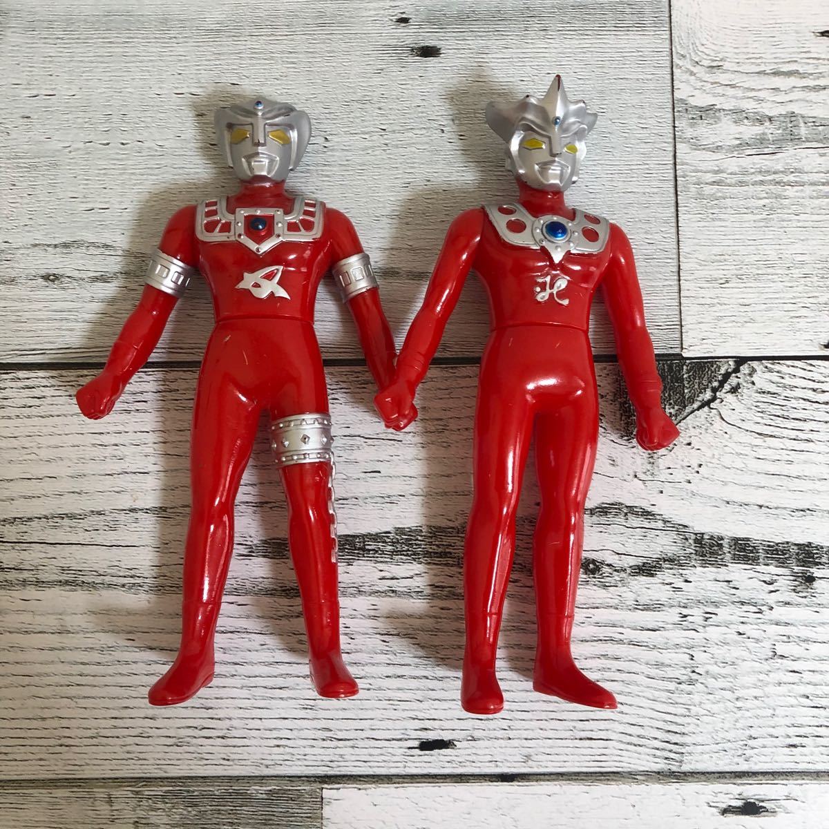 ウルトラ6兄弟 レオとアストラ兄弟 ソフビ 8体セット バンダイ製 日本