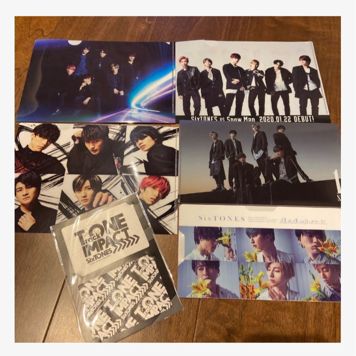 SixTONES ストーンズ CD特典ミニクリアファイル ステッカー｜Yahoo