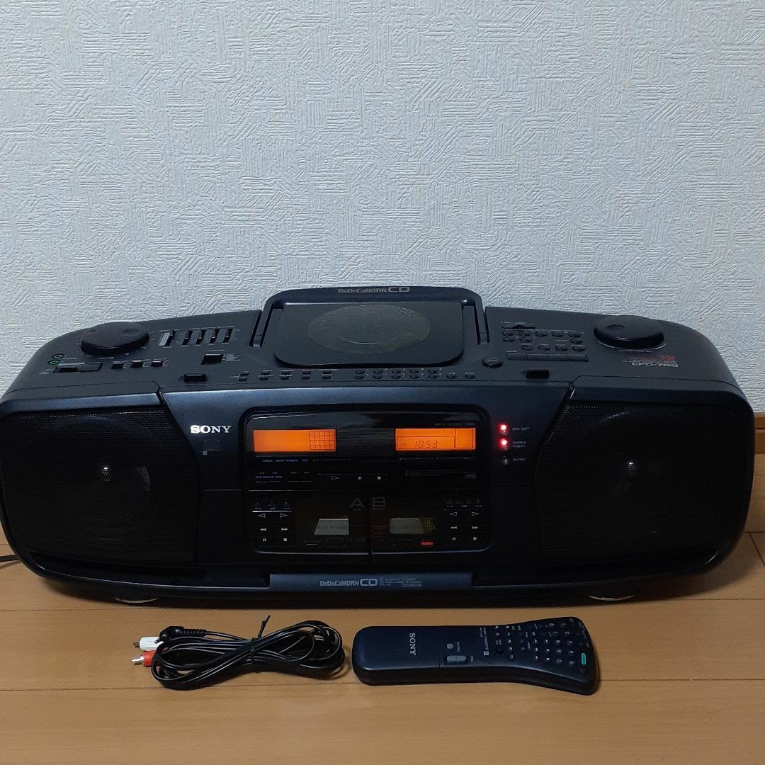SONY CDラジカセ CFD-700 DoDeCaHORN ドデカホーン｜Yahoo!フリマ（旧