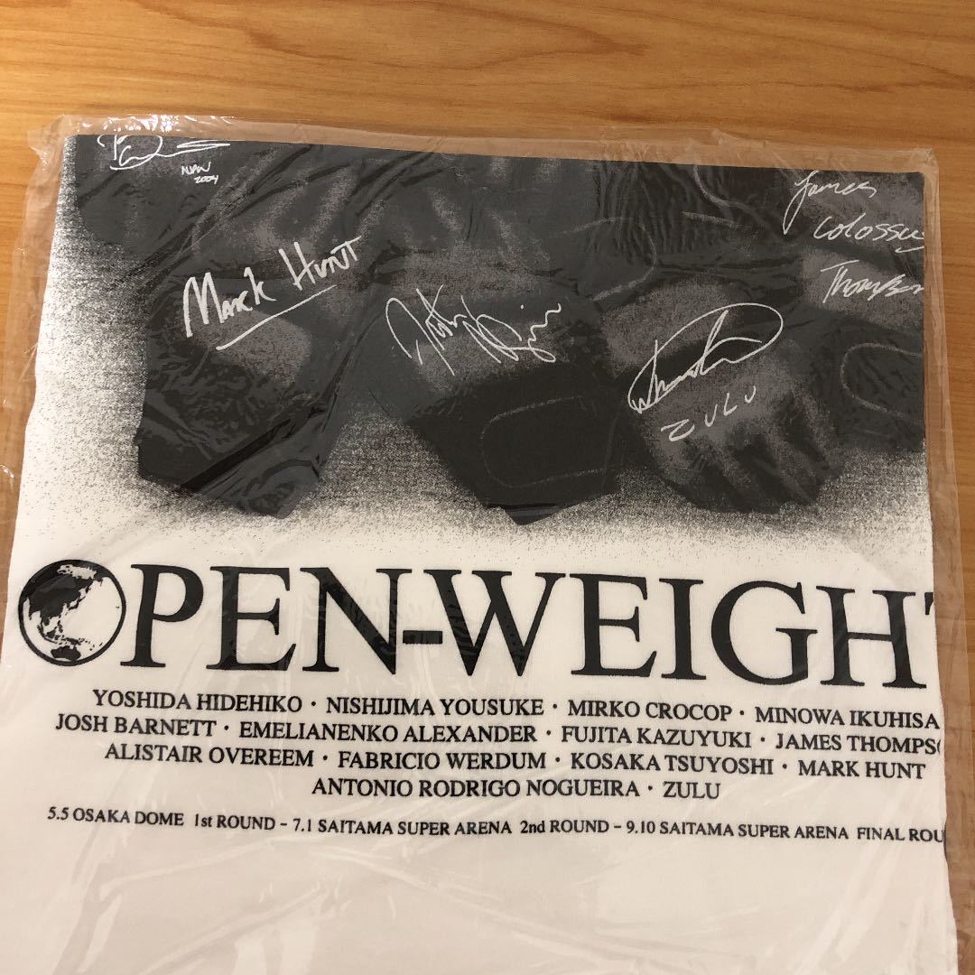 新品未開封 超レア】PRIDE 無差別級グランプリ 2006 開幕戦 Tシャツ