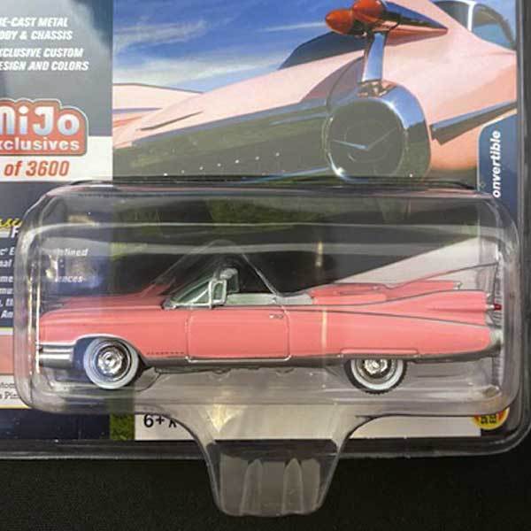 1/64 JOHNNY LIGHTNING 1959 Cadillac Eldorado Convertible (ピンク