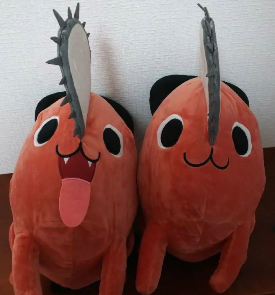 チェンソーマン ポチタ BIG ぬいぐるみ 全2種 セット 口開け 口閉じ