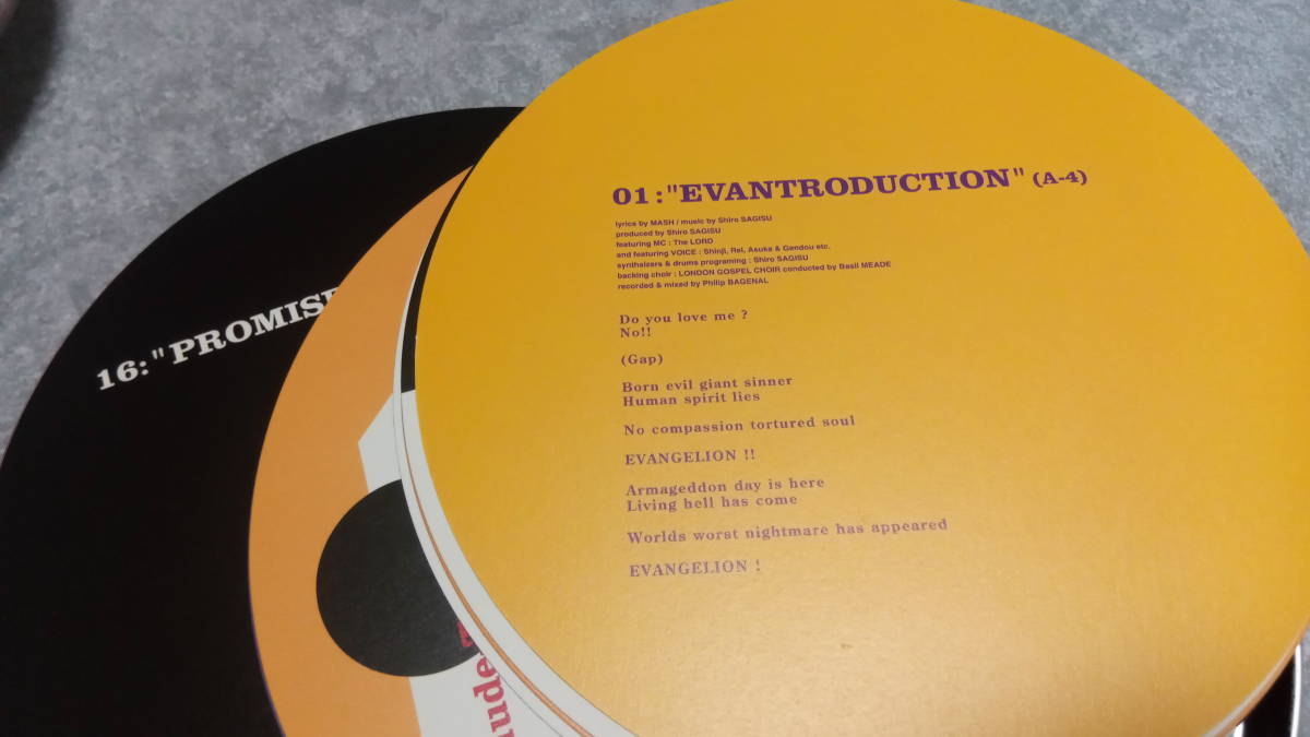 送料無料 新世紀エヴァンゲリオン サントラ EVANGELION-VOX フィルム缶