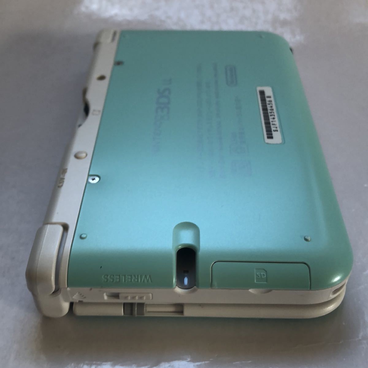 動作確認済】ニンテンドー3DS LL ミントXホワイト