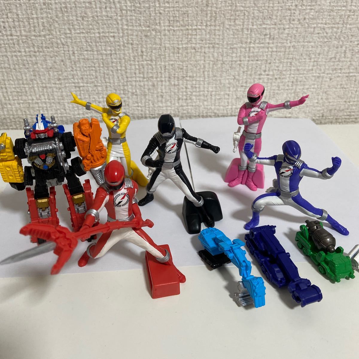 ボウケンジャー ガチャガチャ フィギュア セット まとめて レア品